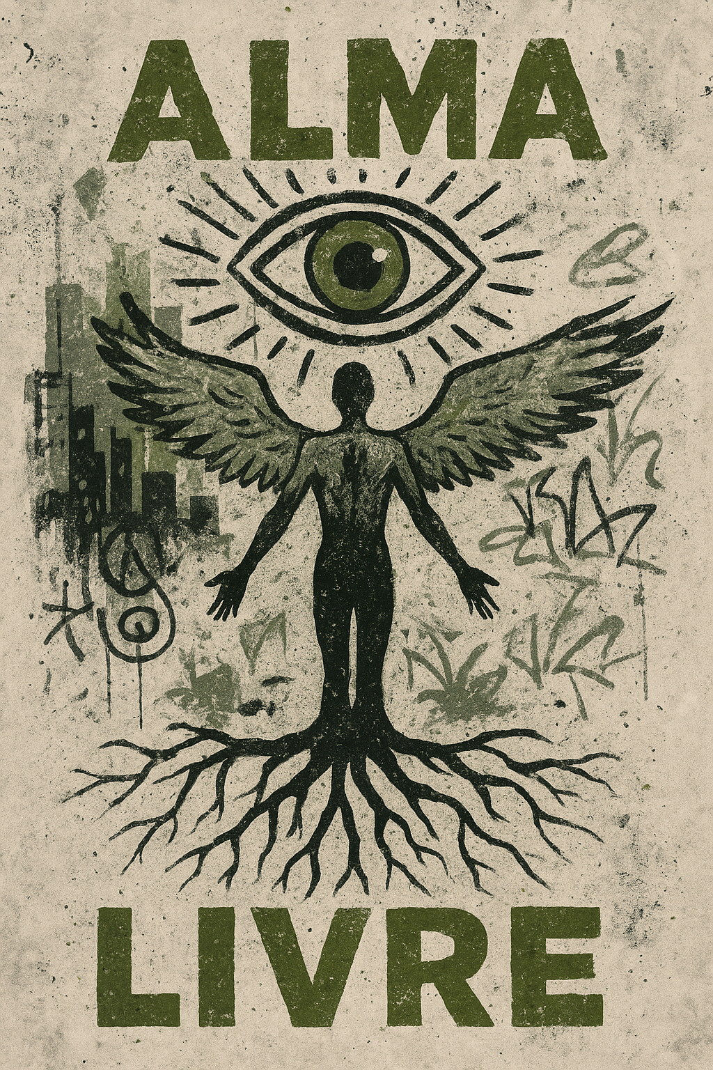 Camiseta da coleção Concreto – textura urbana e cinza